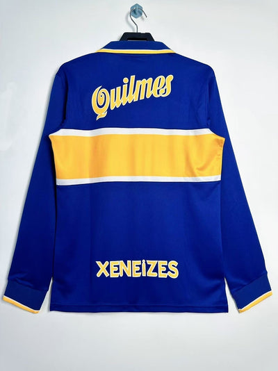 Boca Juniors 96/97 Home Retro Shirt - Long Sleeve