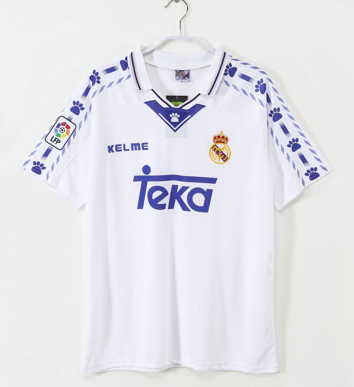 Real Madrid 1996∕97 Home Retro Shirt