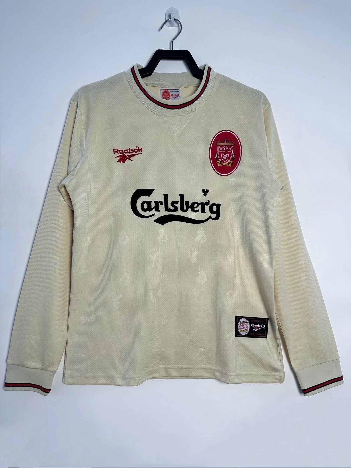 Liverpool 96/97 Away Retro Shirt - Long Sleeve