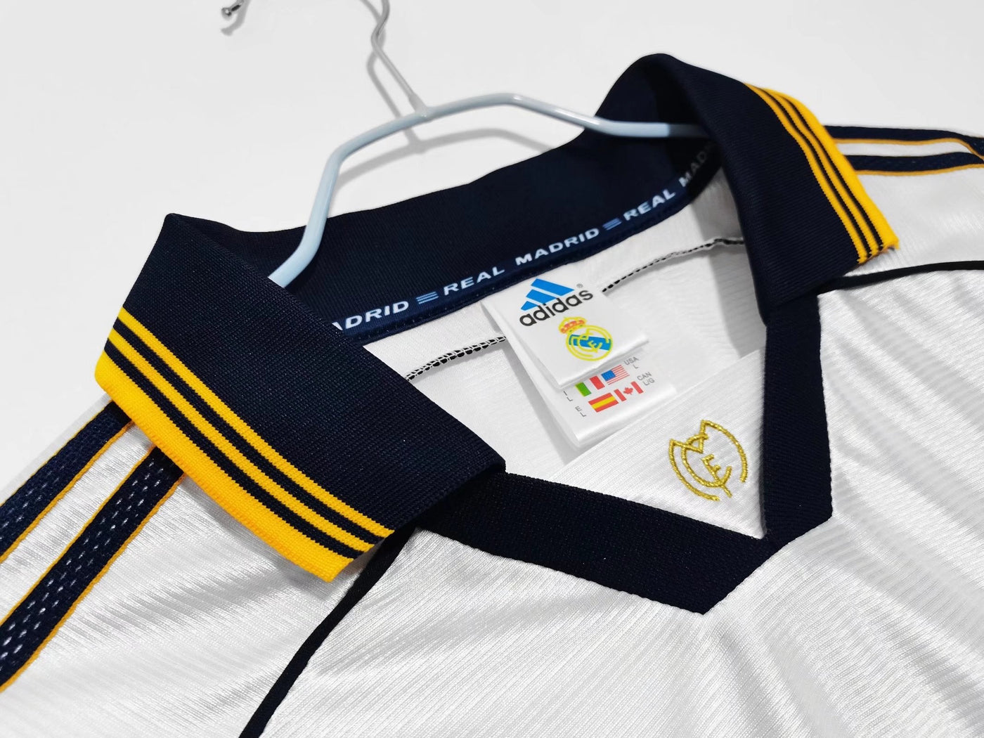 Real Madrid 98/99 Home Retro Shirt