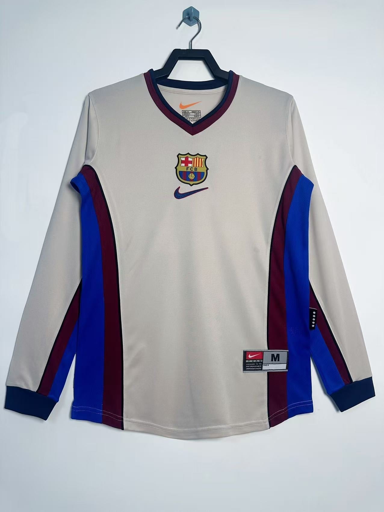 Barcelona 1998/99 Away Retro Shirt - Long Sleeve
