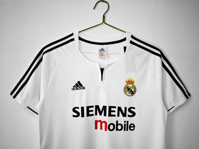 Real Madrid 03/04 Home Retro Shirt