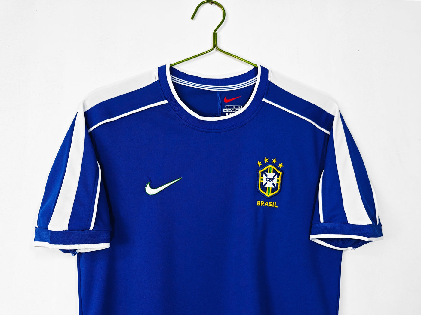 Brazil 1998 Retro Shirt - Blue