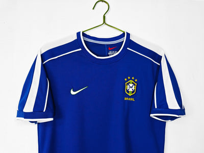 Brazil 1998 Retro Shirt - Blue