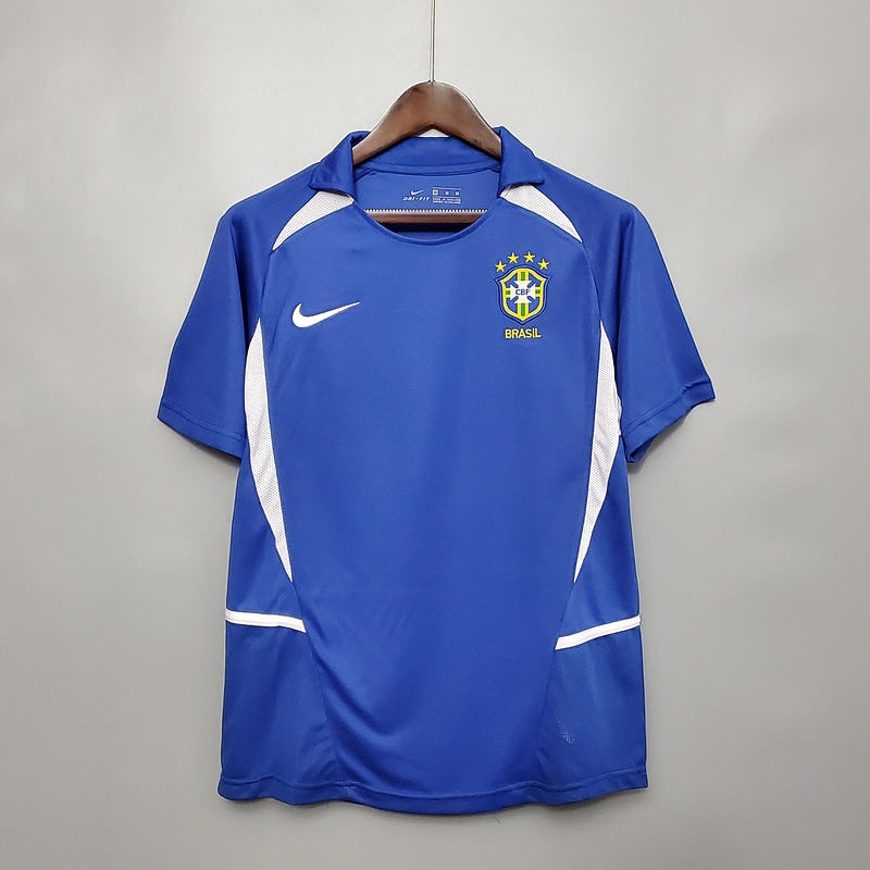 Brazil 2002 Away Retro Shirt