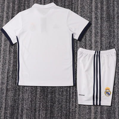 Real Madrid 16/17 Children's Home Retro Set