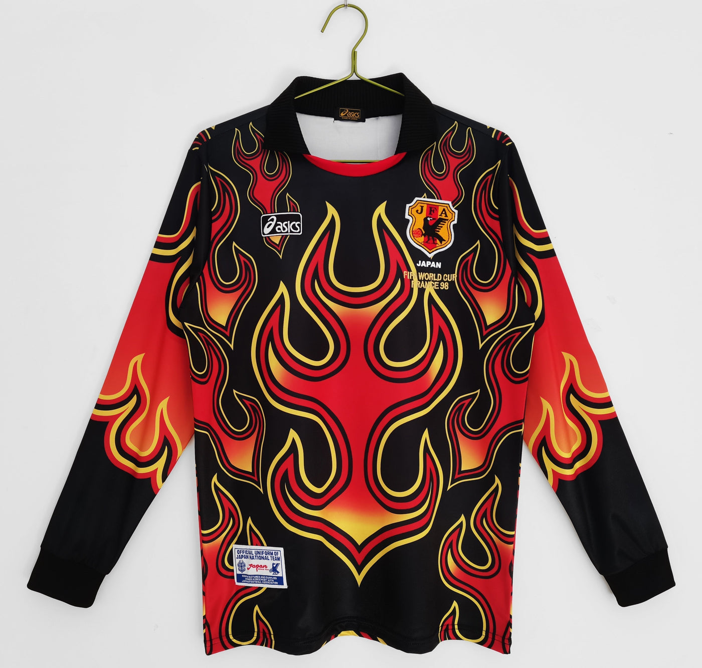 Japan 1998 Goalkeeper Retro Shirt - Long Sleeve