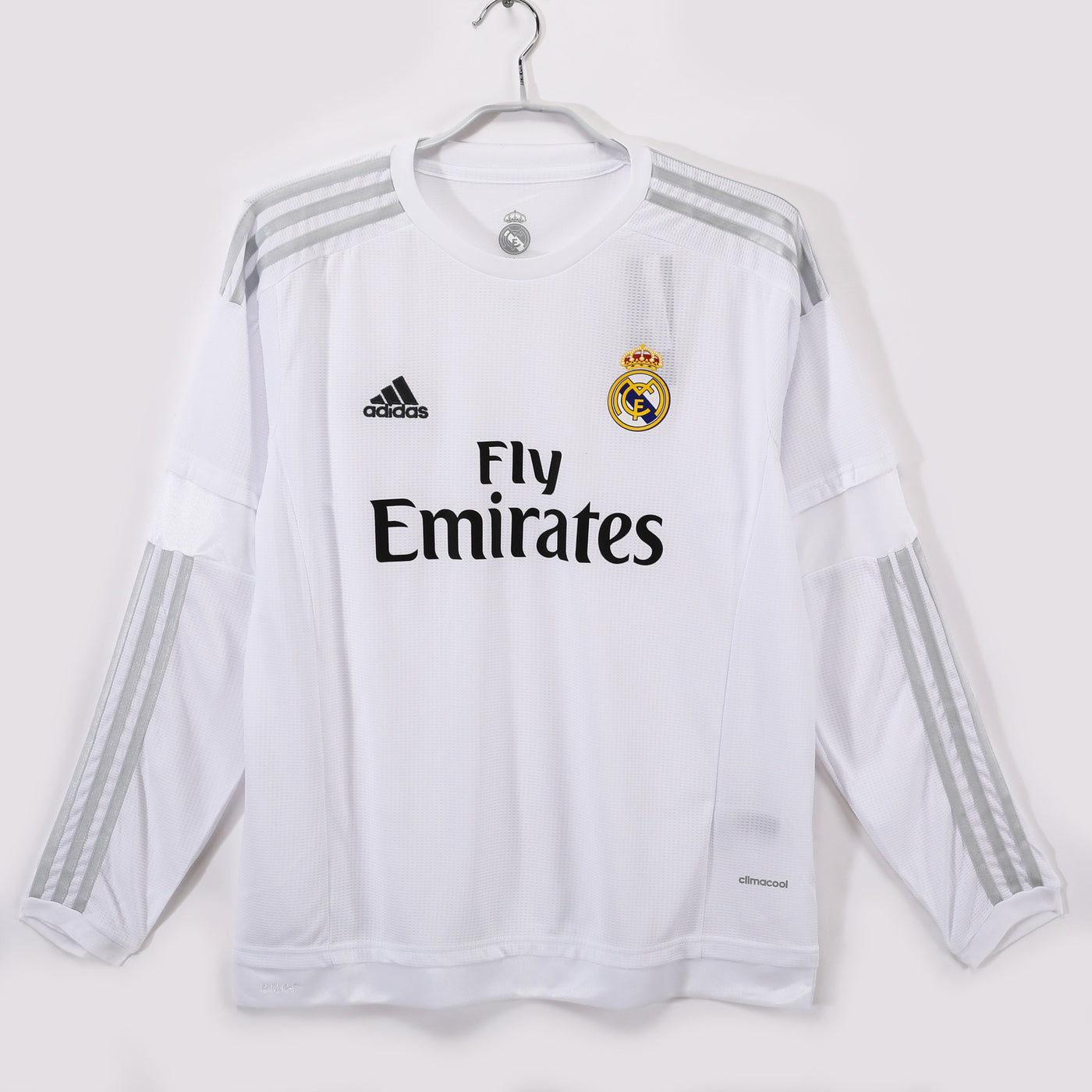 Real Madrid 15/16 Home Retro Shirt - Long Sleeve