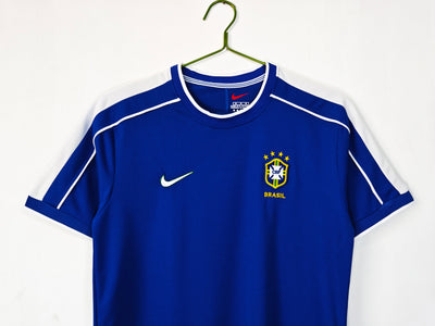 Brazil 1998 Retro Shirt - Blue