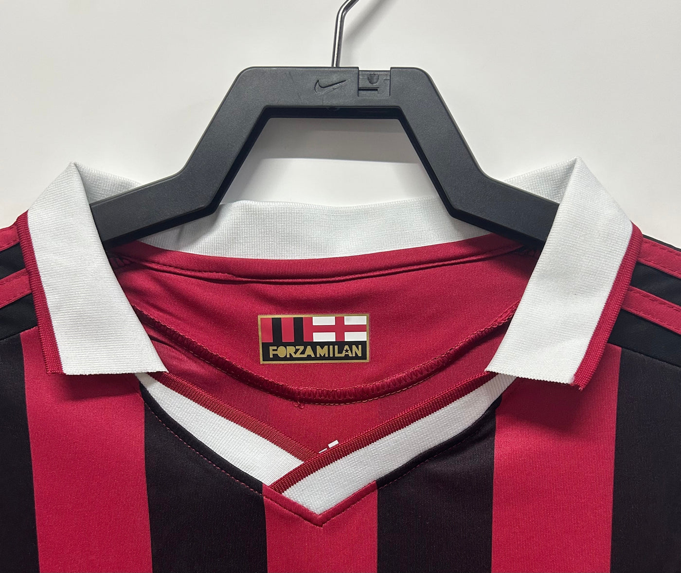 Milan 09/10 Home Retro Shirt - Long Sleeve