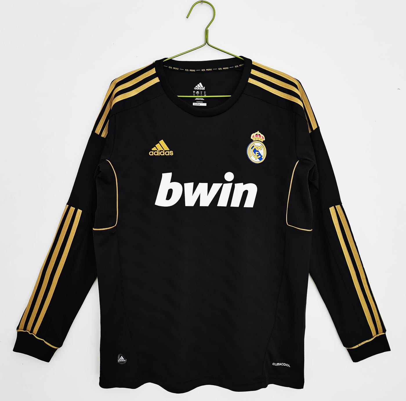 Real Madrid 11/12 Away Retro Shirt - Long Sleeve
