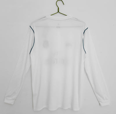 Real Madrid 17/18 Home Retro Shirt - Long Sleeve