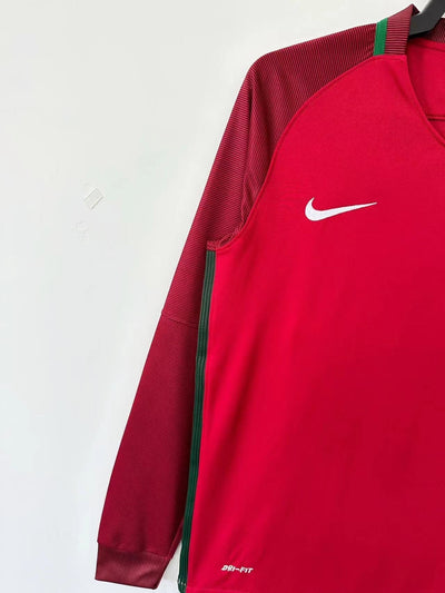 Portugal 2016 Home Retro Shirt - Long Sleeve