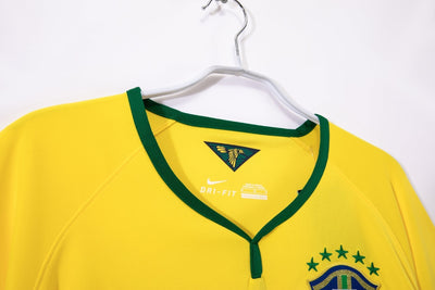 Brazil 2014 Home Retro Shirt