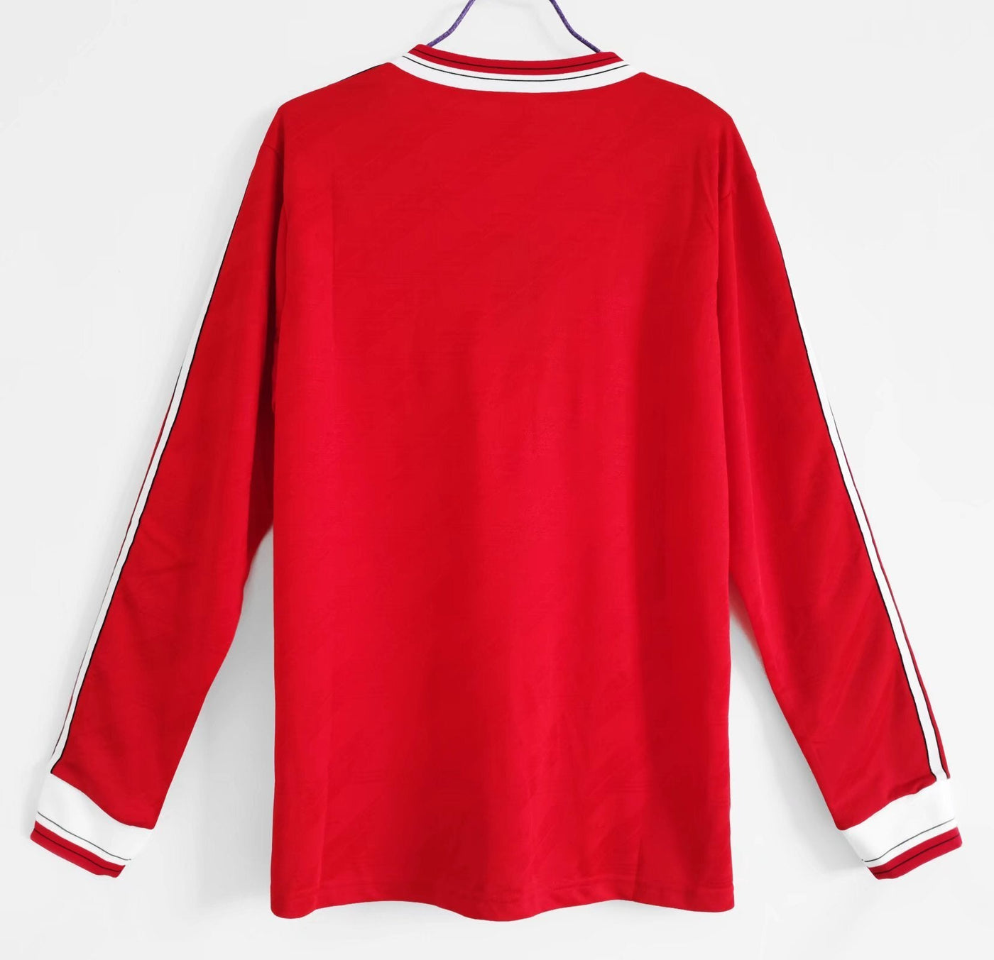 Manchester United 86/88 Home Retro Shirt - Long Sleeve