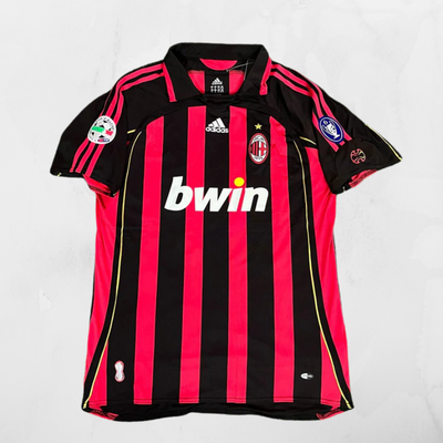 MIlan Retro 06/07 Home Shirt - Paolo Maldini #3 (+Patches)