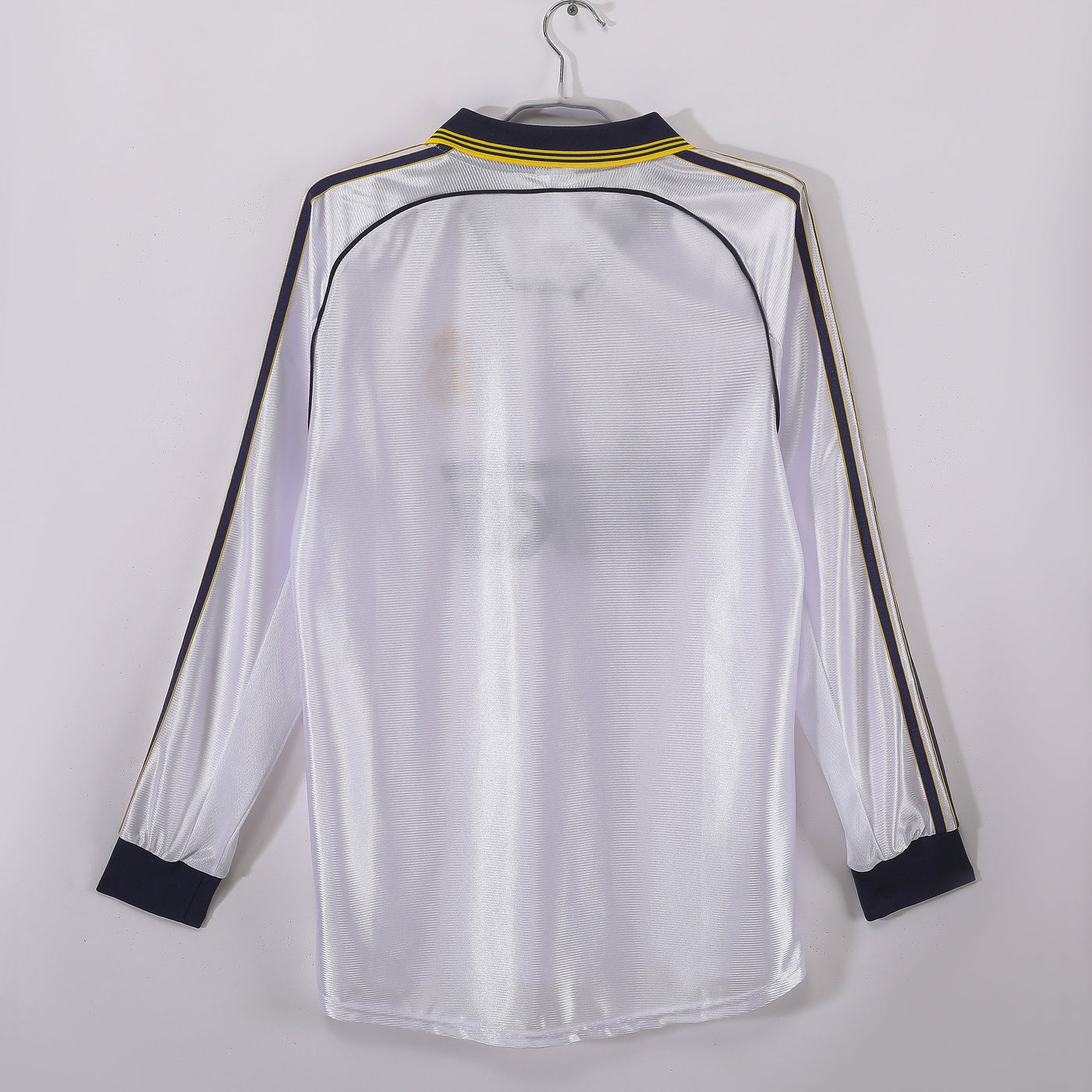 Real Madrid 98/00 Home Retro Shirt - Long Sleeve