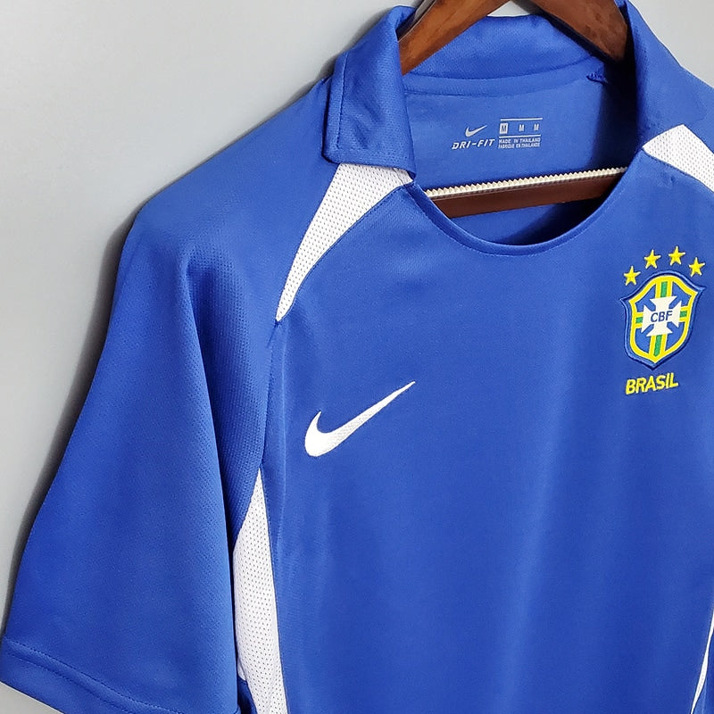 Brazil 2002 Away Retro Shirt