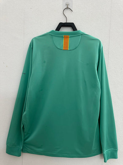 Barcelona 10/11 Home Retro Shirt - Long Sleeve