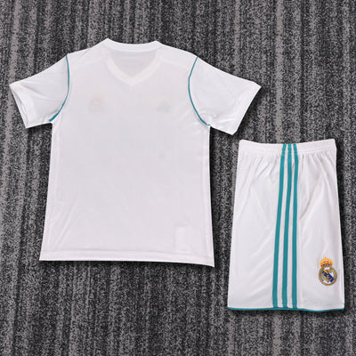 Real Madrid 17/18 Children's Home Retro Set