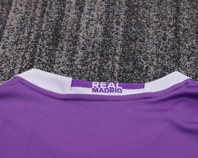 Real Madrid 16/17 Children's Away Retro Set - Long Sleeve