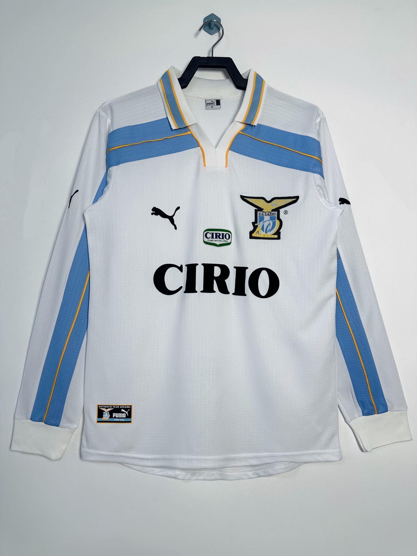 Lazio 99/00 Away Retro Shirt - Long Sleeve