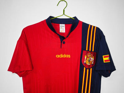 Spain 1996 Home Retro Shirt