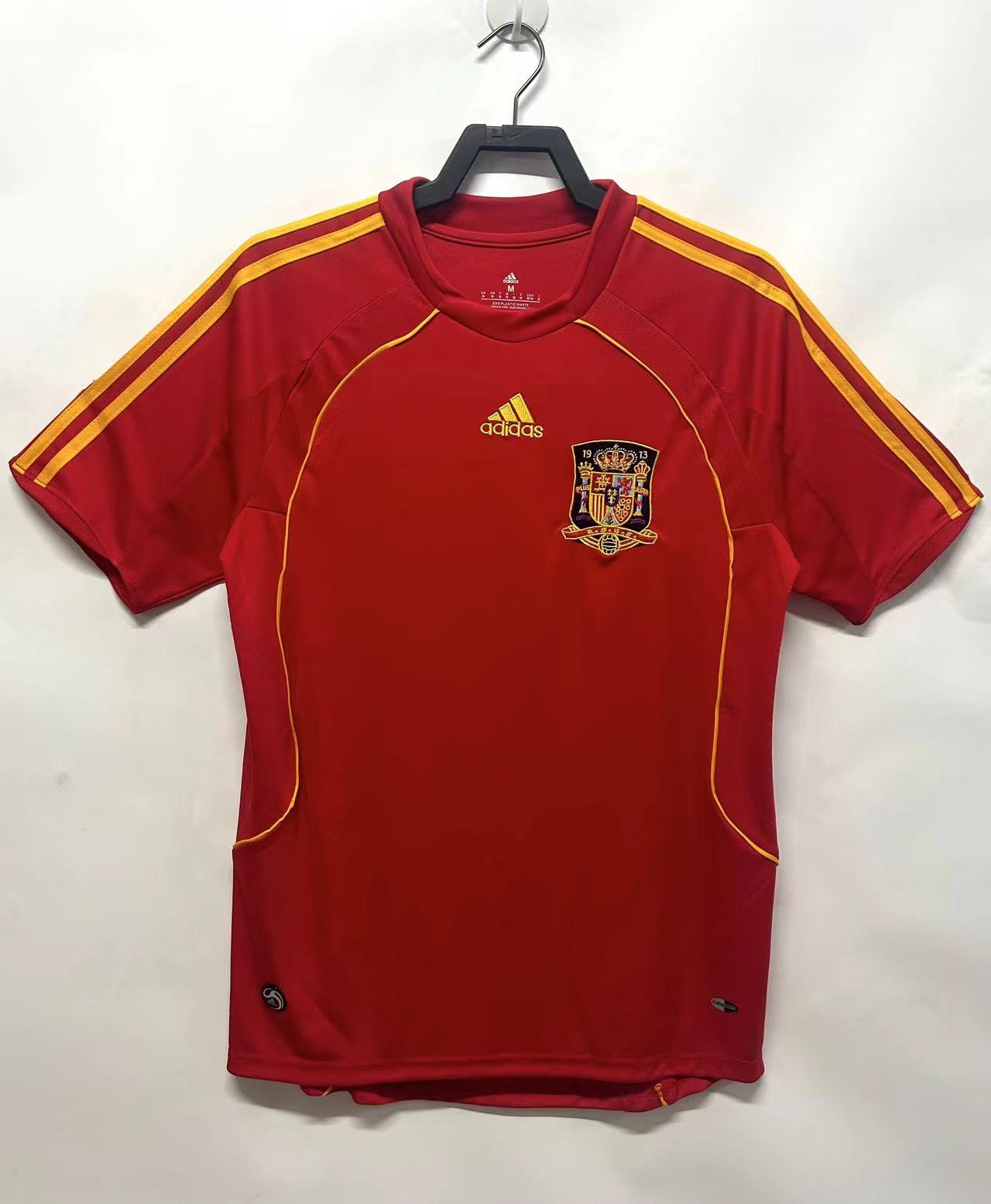 Spain 2008 Home Retro Shirt