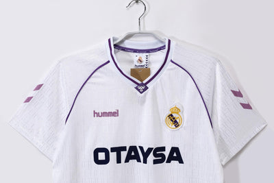 Real Madrid 90/92 Home Retro Shirt
