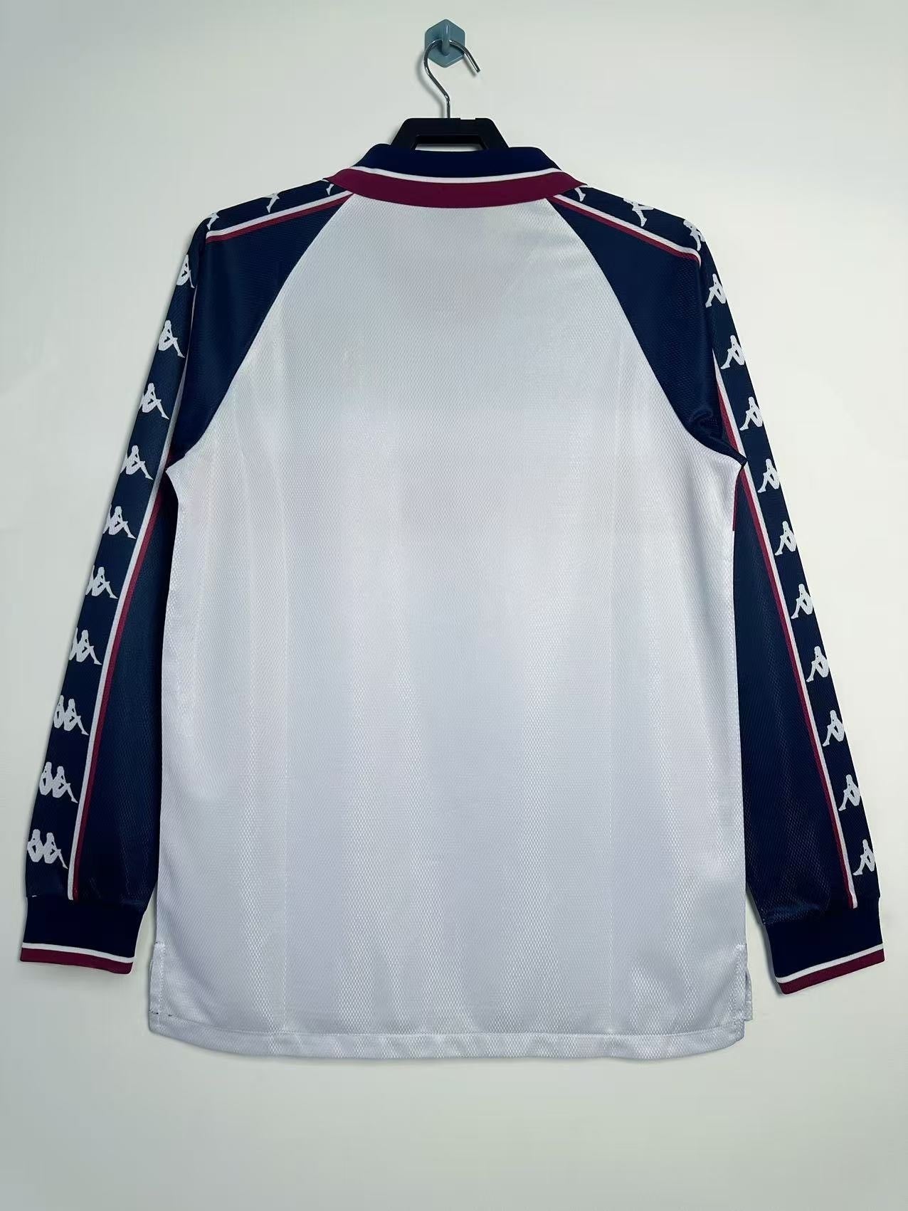 Manchester City 97/98 Away Retro Shirt - Long Sleeve