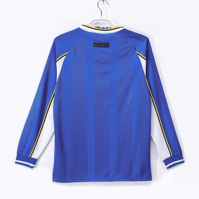 Chelsea 97/99 Home Retro Shirt - Long Sleeve