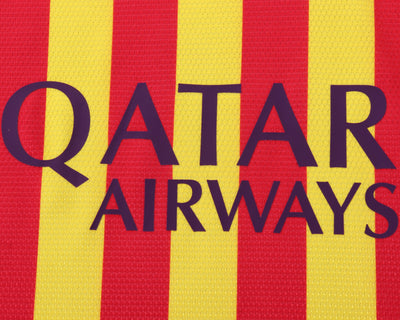 Barcelona 13/14 Children's Away Retro Set