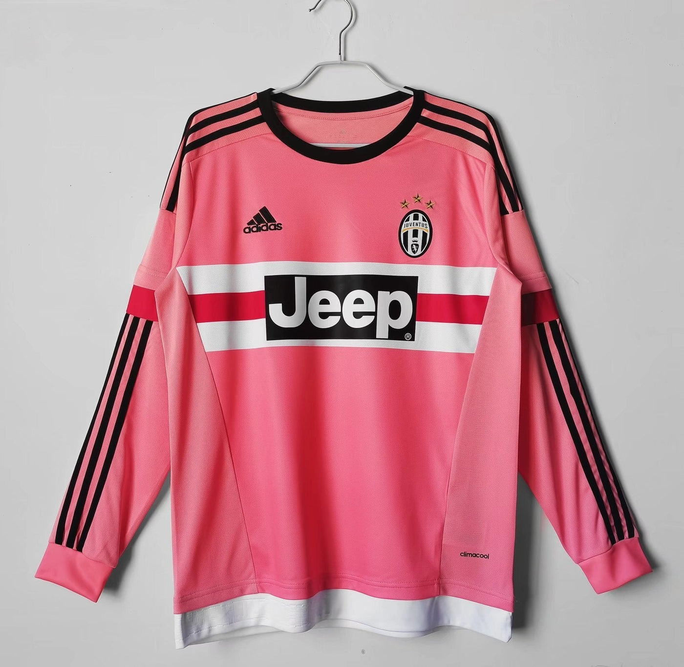 Juventus 15/16 Away Retro Shirt - Long Sleeve