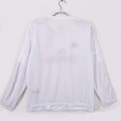 Real Madrid 15/16 Home Retro Shirt - Long Sleeve