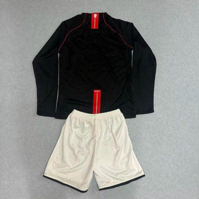 Manchester United 07/08 Children's Away Retro Set - Long Sleeve