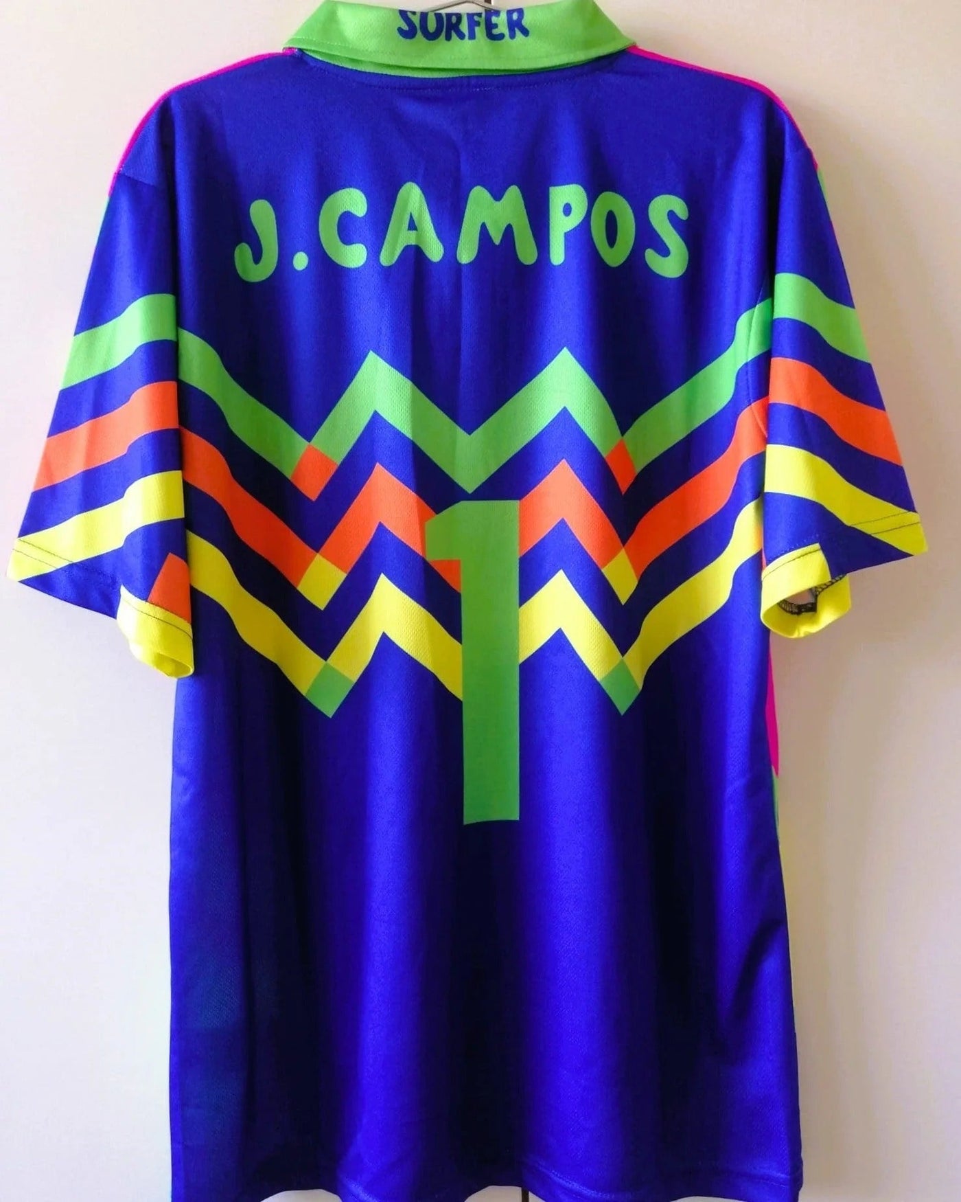 Mexico 94/95 Goalkeeper Retro Shirt - J. CAMPOS #1
