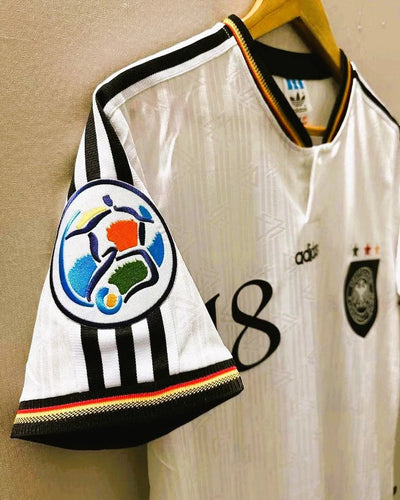 Germany 96/97 Home Retro Shirt - KLINSMANN #18 (+Patches)