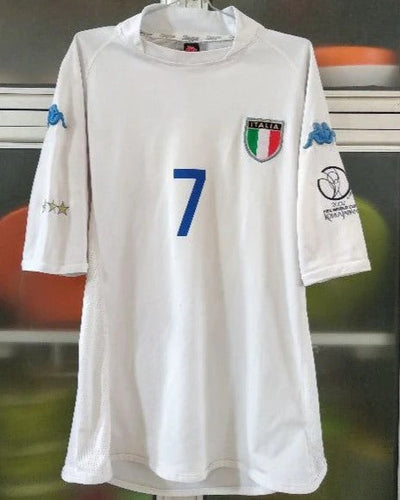 Italy 02/03 Away Retro Shirt - DEL PIERO #7 (+Patches)