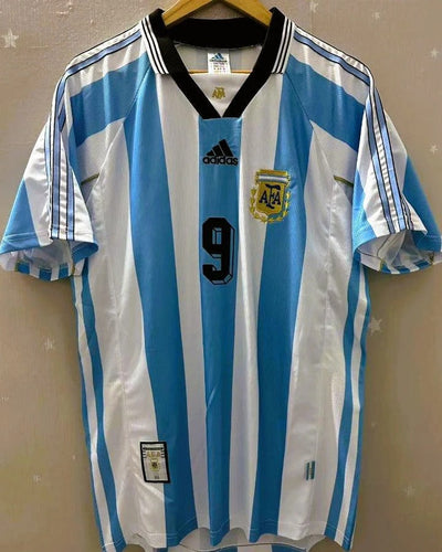 Argentina 98/99 Home Retro Shirt - BATISTUTA #9