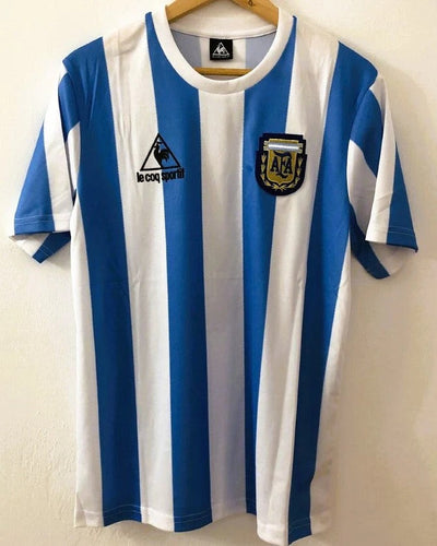 Argentina 86/87 Home Retro Shirt - MARADONA #10