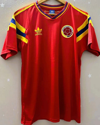 Colombia 90/91 Home Retro Shirt - VALDERRAMA #10