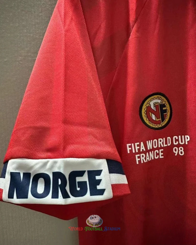 Norway 98/99 Home Retro Shirt - T.A. FLO #9