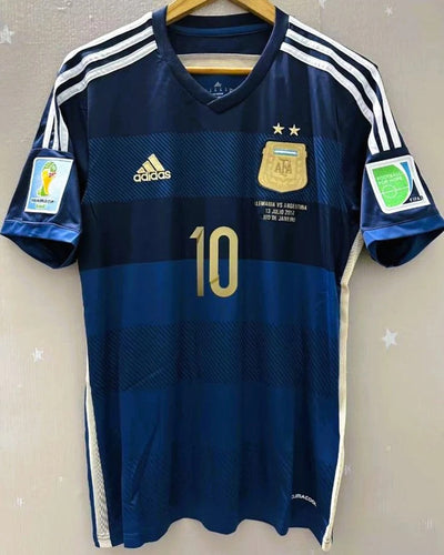 Argentina 14/15 Away Retro Shirt - MESSI #10 (+Patches)