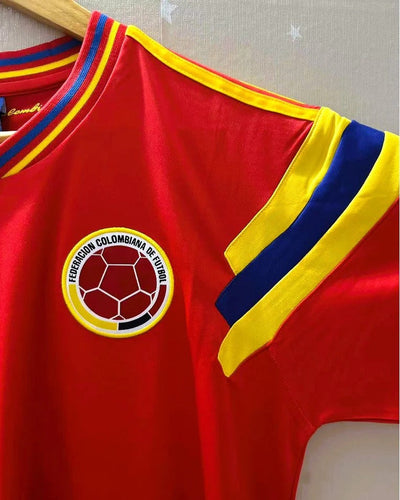 Colombia 90/91 Home Retro Shirt - VALDERRAMA #10