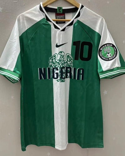 Nigeria 96/97 Home Retro Shirt - OKOCHA #10 (+Patches)