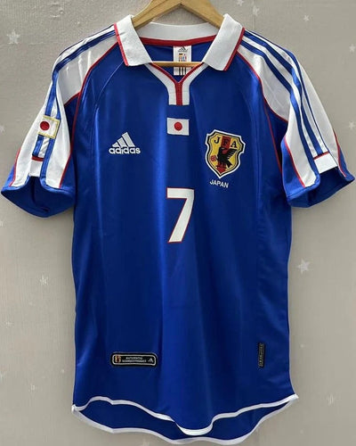 Japan 00/01 Home Retro Shirt - NAKATA #7 (+Patches)