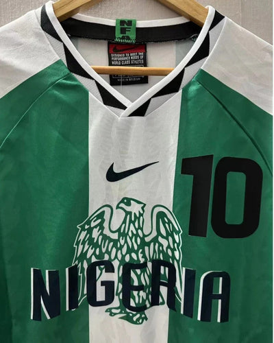 Nigeria 96/97 Home Retro Shirt - OKOCHA #10 (+Patches)