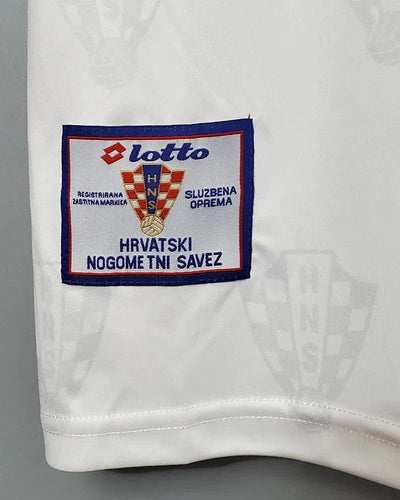 Croatia 98/99 Home Retro Shirt - SUKER #9