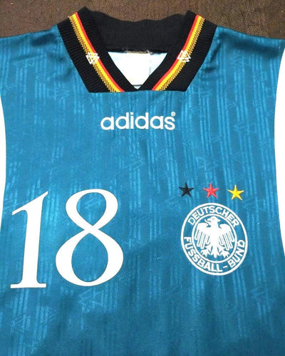 Germany 96/97 Away Retro Shirt - KLINSMANN #18