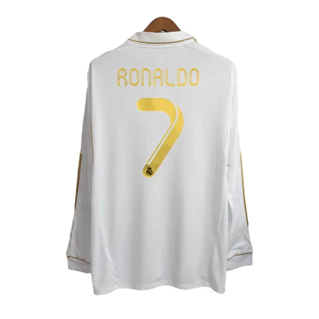 Real Madrid 11/12 Home Retro Shirt - Ronaldo #7 (+Patches)